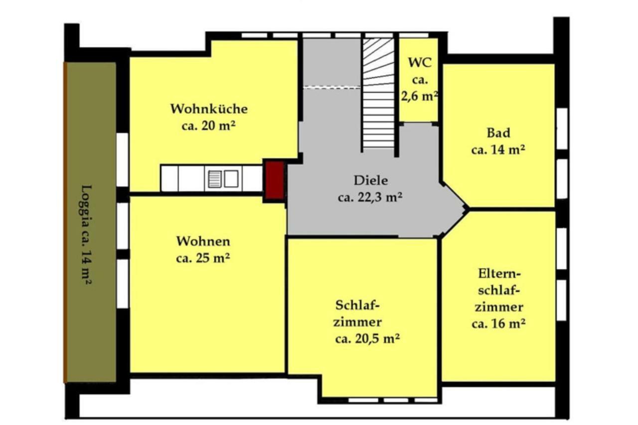 Ferienwohnung -Am Kanal- Nordgeorgsfehn Buitenkant foto